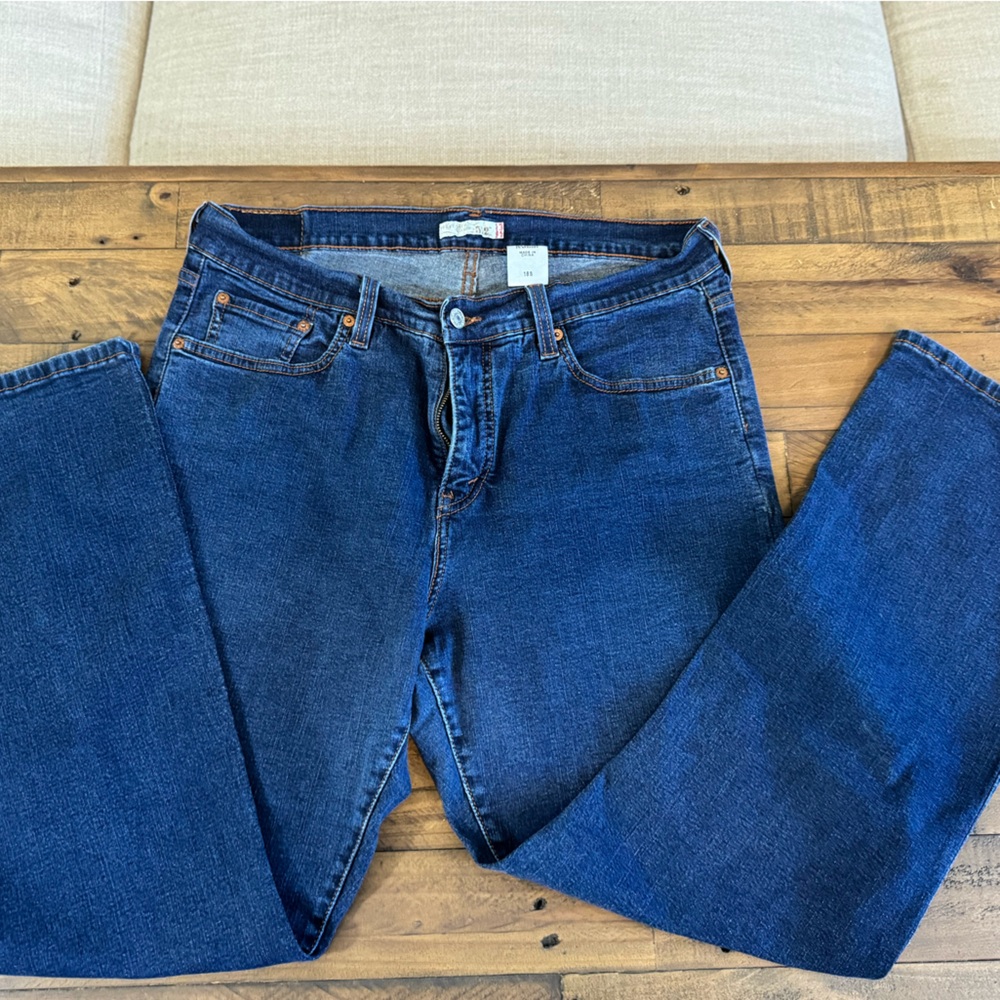 Levi's Dark Blue Denim Jeans